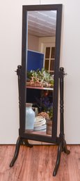 Elegant Adjustable Wood Framed Dressing Mirror