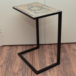 Mosaic And Metal Sofa Table