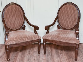 2 Grande Queen Ann Chairs