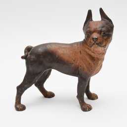 Hubley Cast Iron Boston Terrier Doorstop