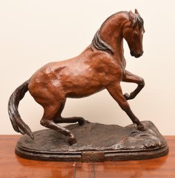 Bronze Horse Sculpture 'Storm Dancer' From Dick Idol Collection