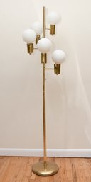 1970's Vintage 5 Light Globe Floor Lamp