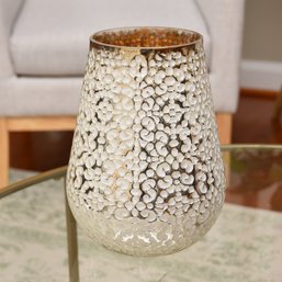 1970's Vintage Mirrored Tile Vase