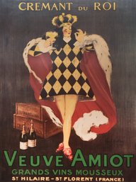 Vintage French Poster Veuve Amiot (1922) By Leonetto Cappiello On Canvas