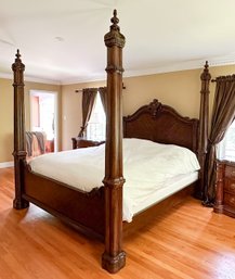 Henredon Cherrywood King Size Bed Frame