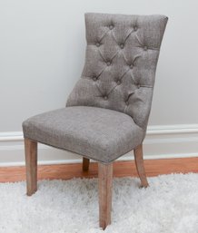 Tufted Back Upholstered Occasional Chair