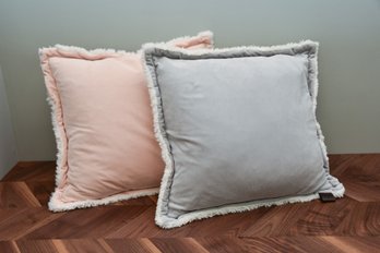 (2) Ugg Brand 20' Throw Pillows