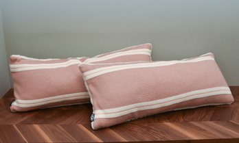 (2) Ugg Brand Lumbar Cushions