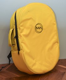 Jumbo British Bright Yellow Backpack Or Camera Gear Bag