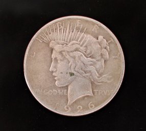 1926 Peace Dollar