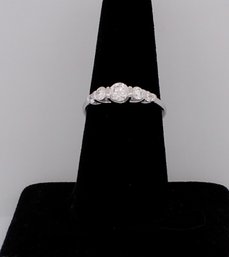 5 Stone Diamond Ring  .75 TCW ~ Size 7