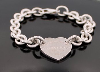 Return To Tiffany Heart Tag Bracelet