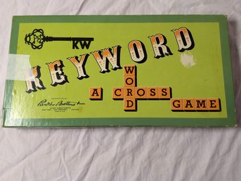 Board Game Keyword Vintage 1953 By Parker Brothers