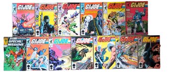 1987 Marvel Comics G.I Joe   Lot Of 13
