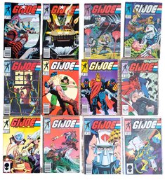 1988-1990 Marvel Comics G.I JOE LOT OF 12