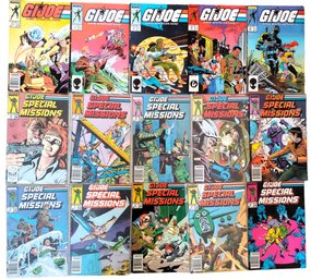 1987 Marvel Comics G.I Joe   Lot Of 13