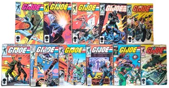 Marvel Comics G.I Joe  Bronze Age Lot Of 11