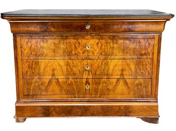 Louis Phillipe Commode With Marble Top