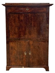 Antique Biedermeier Secretaire A Abattant