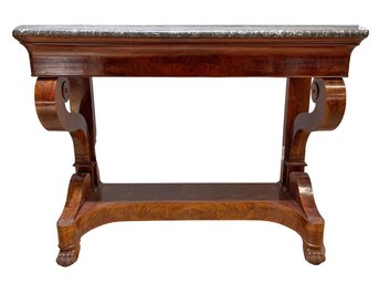 Mahogany Restoration Period Console