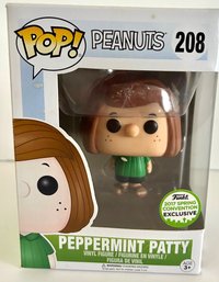 NIB Funko Pop Spring Convention Exclusive Peanuts Peppermint Patty #208 Vinyl Figure