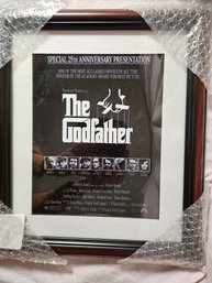 The Godfather Special 25th Anniversary Presentation Plaque Measures 15.5 X 13