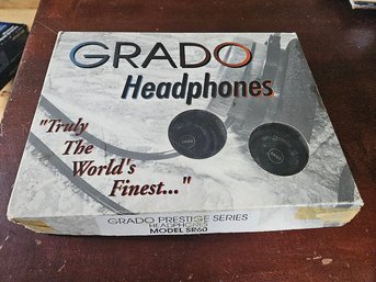 #46 - Grado SR60 Prestige Series Headphones Used In Original Box.