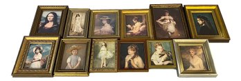 Lot Of 12 Miniature Pieces Of Artwork