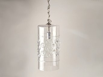 Clear Glass Hanging Lamp