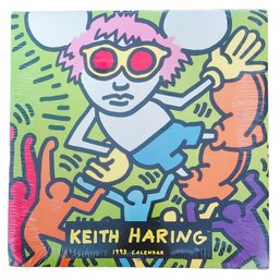 Rare 1993 Factory Sealed Keith Haring Andy Mouse Andy Warhol Calendar