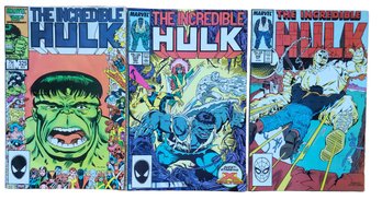 1986-1988 Marvel Comics The Incredible Hulk #325,337,348