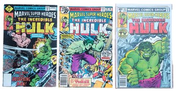 1979-1979 Marvel Super Heroes Featuring THE INCREDIBLE HULK #77,79,82