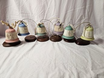 Selection Of Vintage Hummel Bells Mostly From 1980's