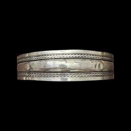 Vintage Sterling Silver Cuff Bracelet