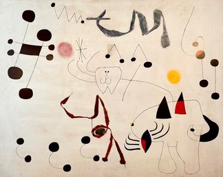 Joan Miro  - Women Dreaming Of Escape - Offset Lithograph