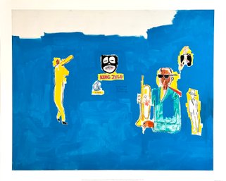 Jean-Michel Basquiat - King Zulu - Fine Art Print