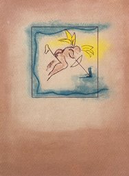 Helen Frankenthaler - Valentine For Mr. Wonderful 1 - Offset Lithograph