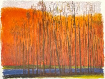 Wolf Kahn - Landscape  - Offset Lithograph