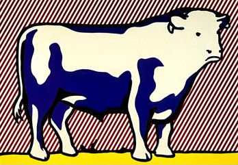 Roy Lichtenstein - Bull IV - Offset Lithograph