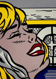 Roy Lichtenstein - Shipboard Girl - Offset Lithograph