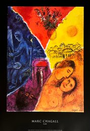 Marc Chagall -  La Joie  -exhibition Poster