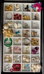 Collection Of 36 Pairs Of Estate Earrings