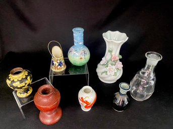 Collection Of Vintage Bud Vases