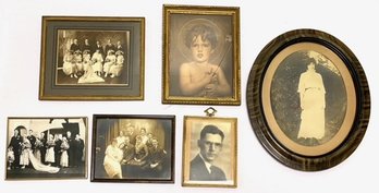 Antique/vintage Framed Photo Portraits - Group 1