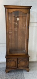Vintage Mid Century Wooden Display Cabinet