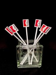 Vintage Marlboro Red Cocktail Swizzle Stick/drink Stir