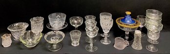 Assortment Of Misc. Vintage Glass & Crystal - Group A