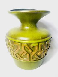 Mid Century Vintage Artist Signed Urn Style Vase
