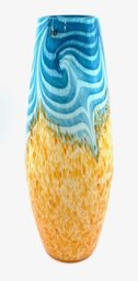 Huge Handblown Art Glass Vase - The Phoenix