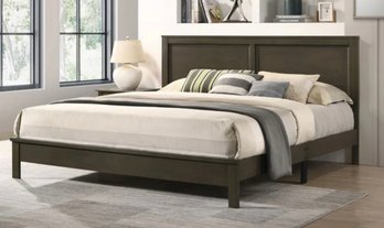 Red Barrel Studio Queen Platform Bed Headboard, Footboard, Side Rails, Slats And Feet